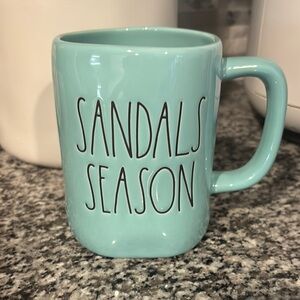 Rae Dunn Blue Ceramic Mug for Dining